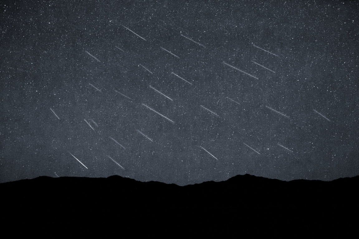 pluie de météorites
