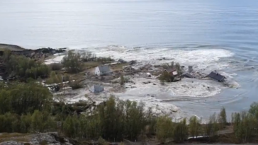 glissement terrain norvège