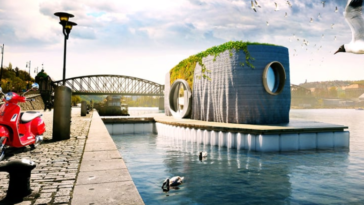 impression 3D maison flottante 2