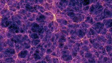 structure univers toile vide