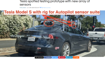 electrek capteurs mode S tesla