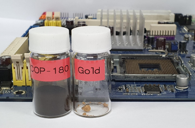 polymère or circuit imprimé recupération