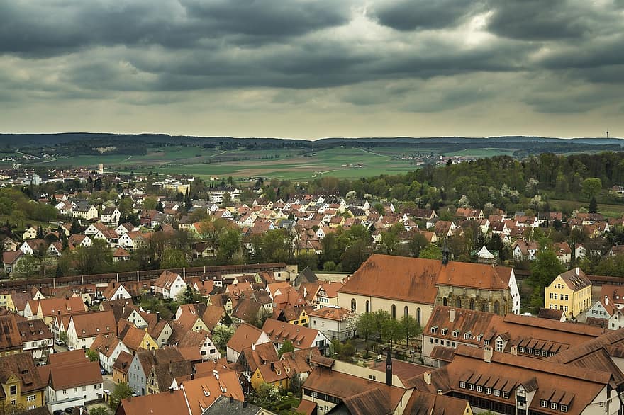 Nördlingen allemagne diamant ville