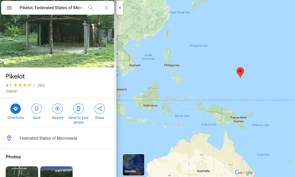 pikelot micronésie