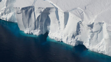 niveau de la mer glacier
