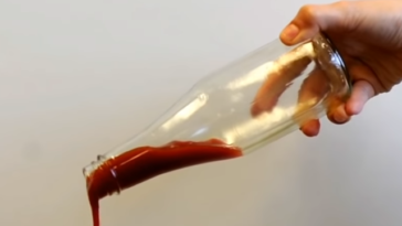 LiquiGlide ketchup
