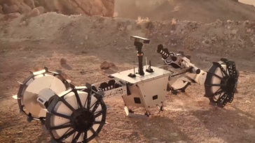 NASA DuAxel rover