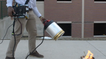 extincteur feu infrasons