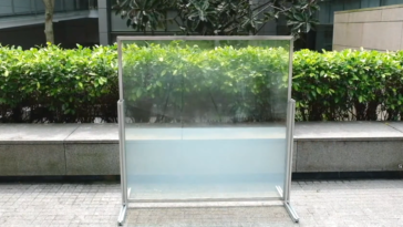 double vitrage hydrogel