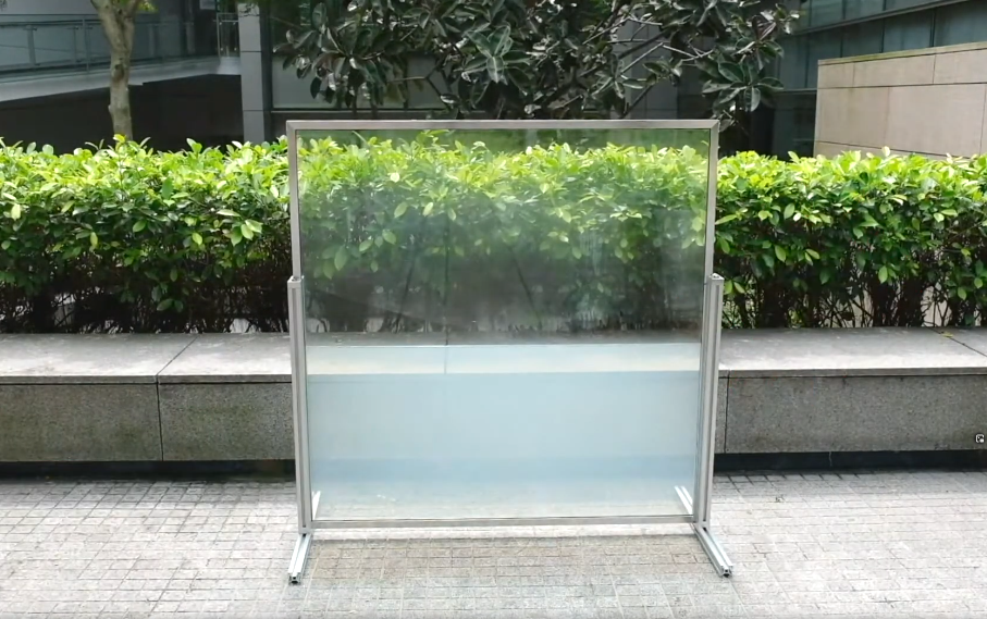 double vitrage hydrogel