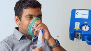 masque hyperventilation