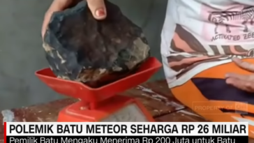 meteorite indonesie