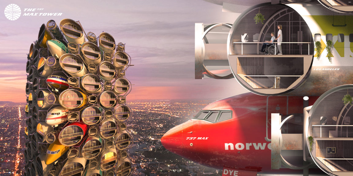 737 MAX gratte-ciel