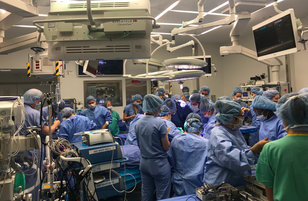 opération chirurgie reconstructive impression 3D