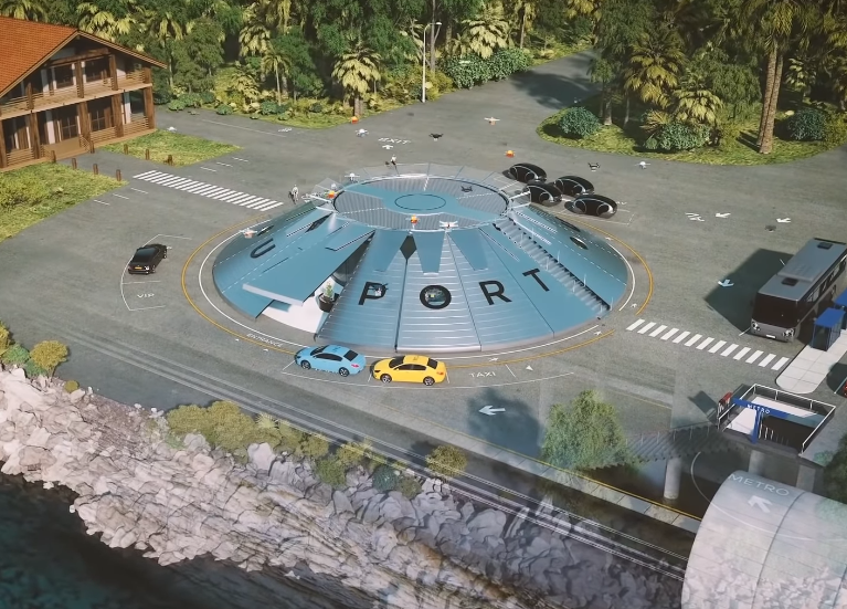 port aérien urbain Hyundai