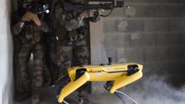 robot spot armée