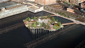 Little Island parc New York 2