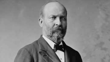 President James Garfield anus