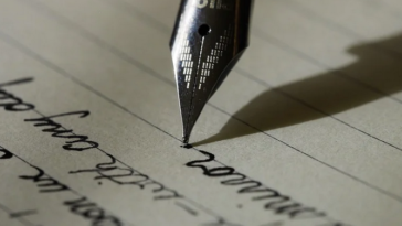 ecriture stylo plume