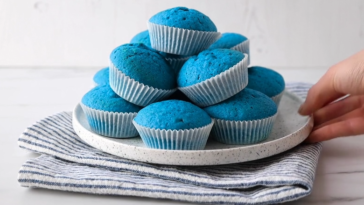 muffins bleus microbiote intestinal