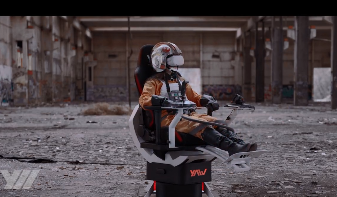 simulateur mouvements VR Yaw 2