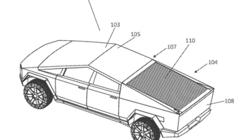 Tesla Cybertruck toit solaire retractable