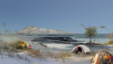 resort océan indien ile dechets