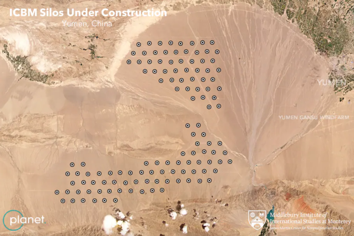 silo nucléaire chine