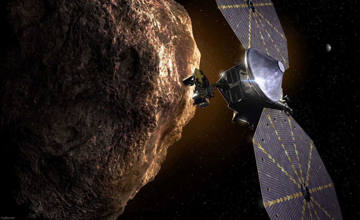 lucy astéroïdes troyens