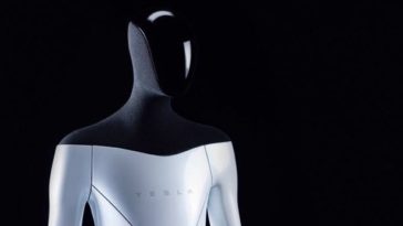 elon musk tesla robot humanoïde