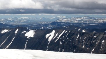 montagne suède Kebnekaise