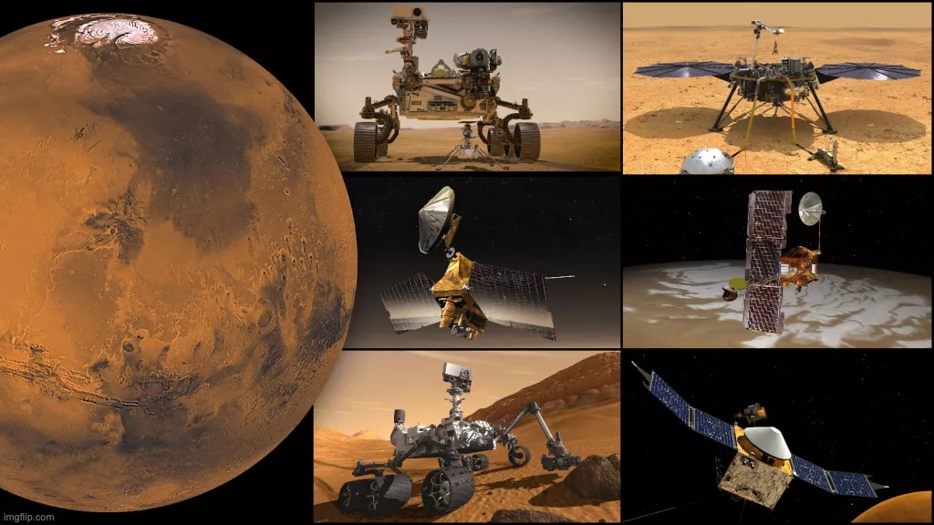 mars robots