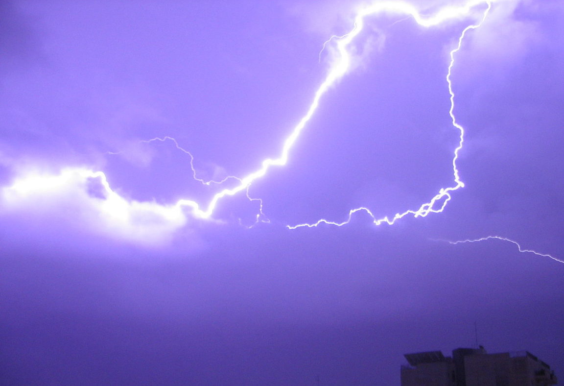 éclair foudre