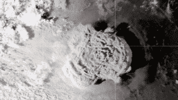 eruption Tonga 15 janvier 2022 2