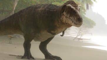 prehistoric planet t-rex