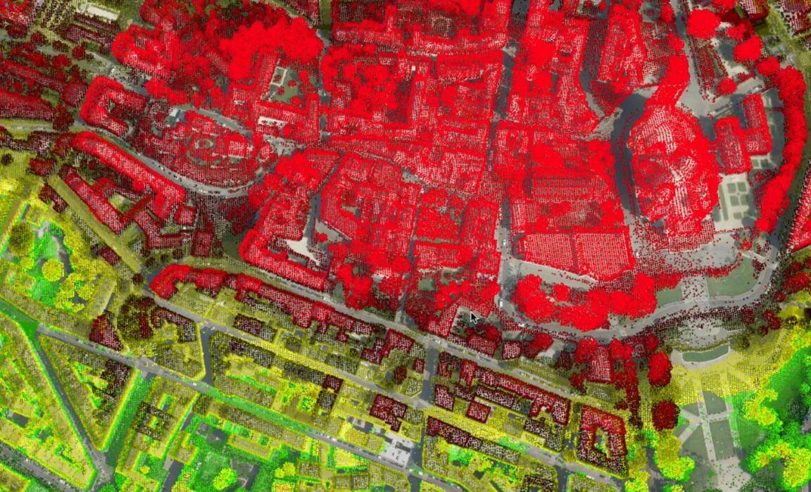 carte LIDAR France 2
