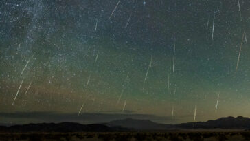 pluie étoiles filantes Êta aquarides Orionides quadrandites