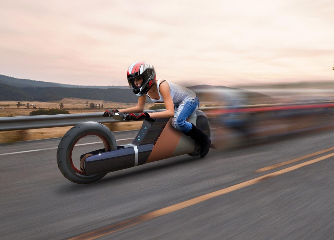 moto hybride rails route