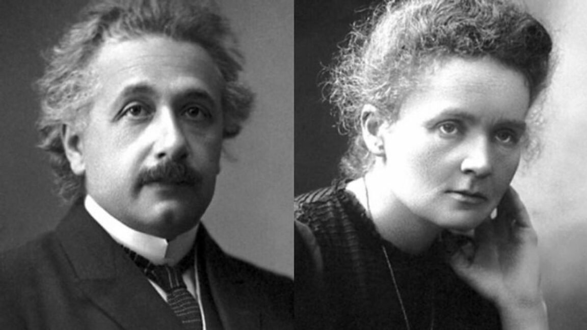 albert einstein mari curie