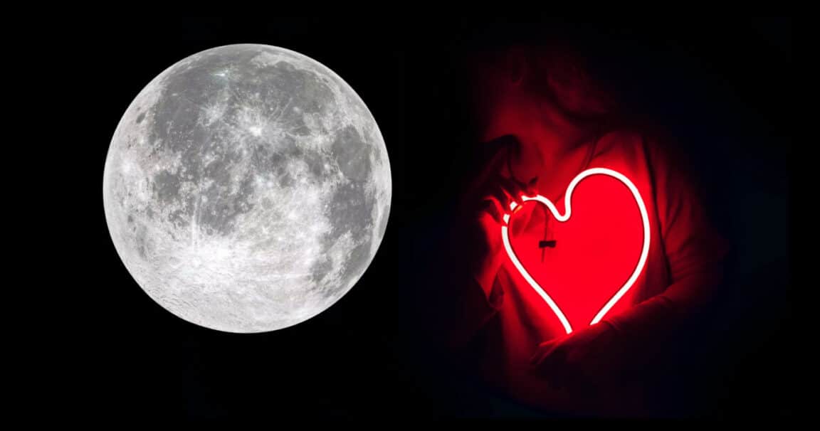 couple amour Lune
