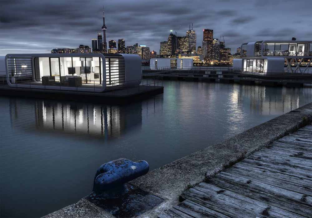 maison container flottante tiny house 2