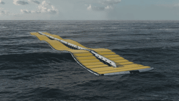 centrale houlomotrice flottante