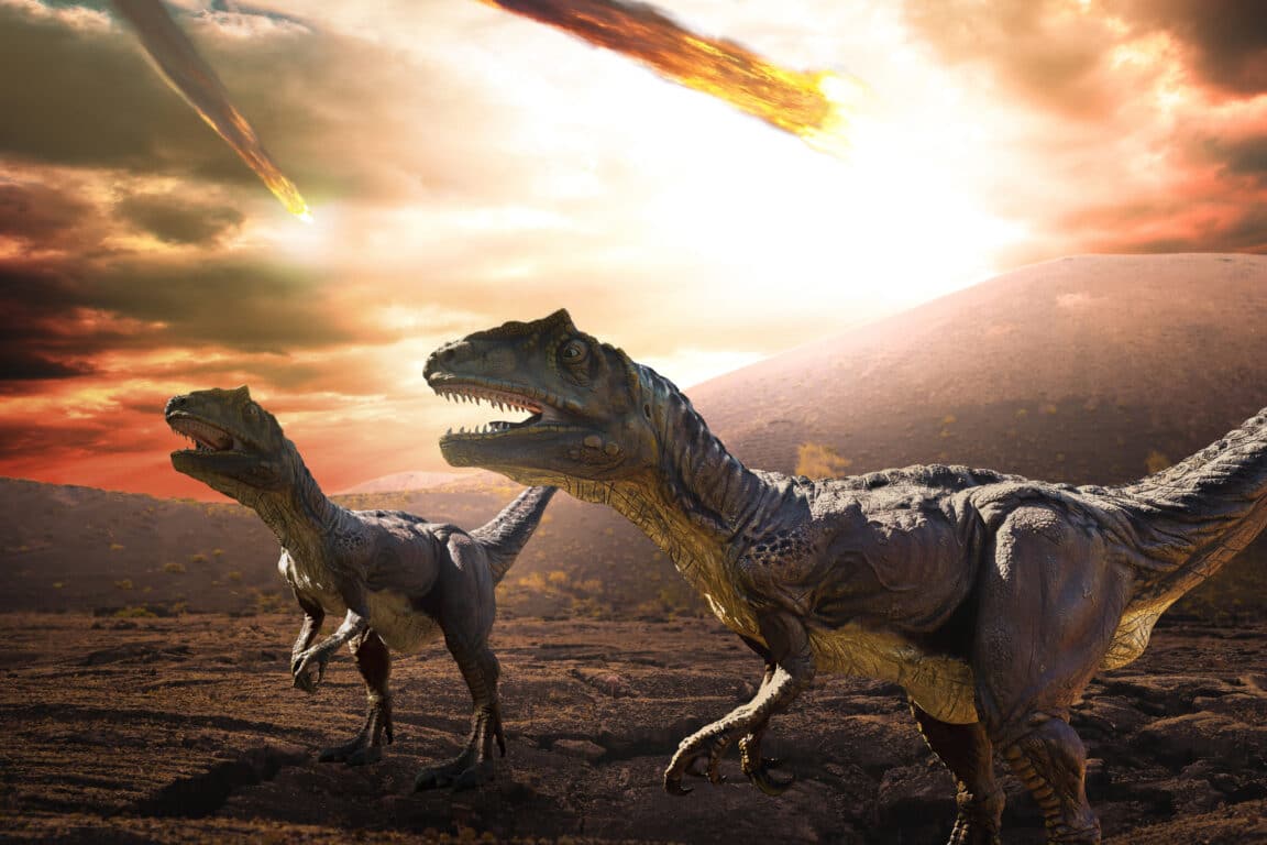 dinosaures météorites