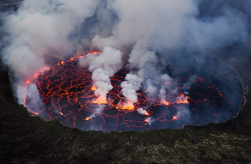 Nyiragongo volcan