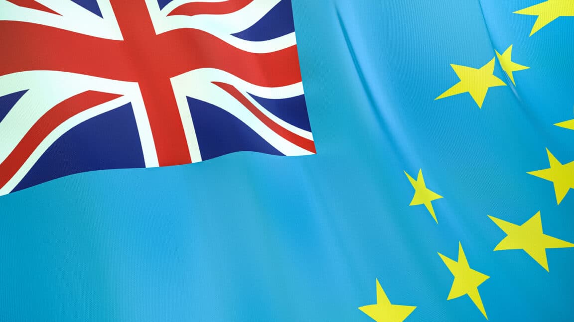 drapeau Tuvalu
