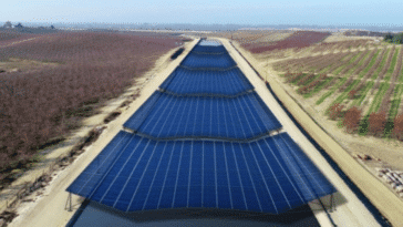 panneau solaire irrigation cannaux