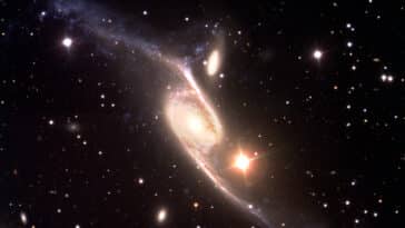 NGC 6872 galaxie spirale