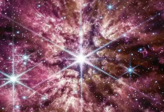 WR 124 James Webb Telescope