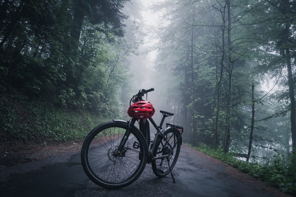 sport exercices vélo forêt