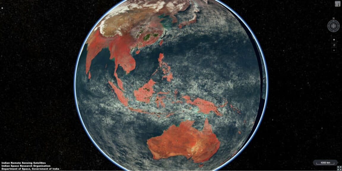 ISRO image terre